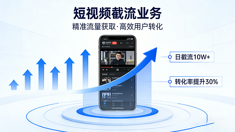 短视频截流业务